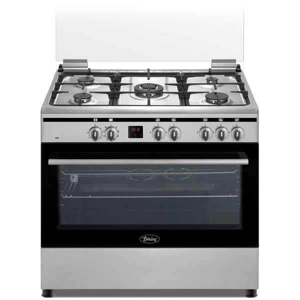 "Buy Online  Terim 5 Gas Burners Cooker TERGE96ST Home Appliances"