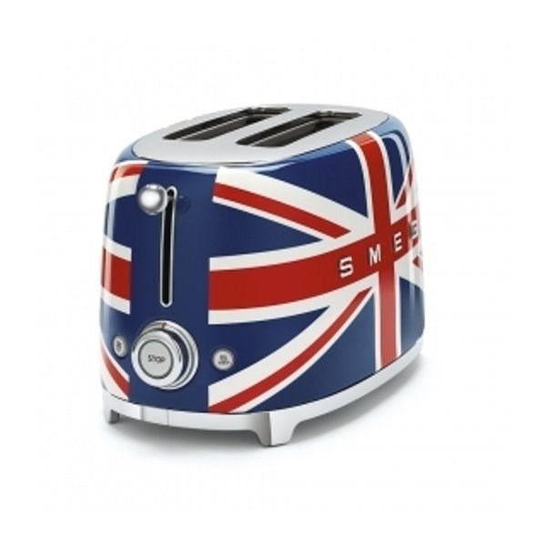 "Buy Online  Smeg 2 Slice Toaster Union Jack TSF01UJUK Home Appliances"