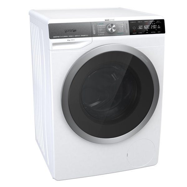 "Buy Online  Gorenje Front Load Washer 10 kg WS168LNST Home Appliances"