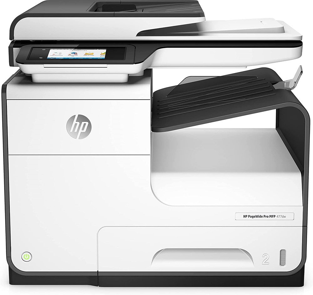 "Buy Online  HP Page Wide Pro 477dw Colour Wireless Multifunction Printer Printers"