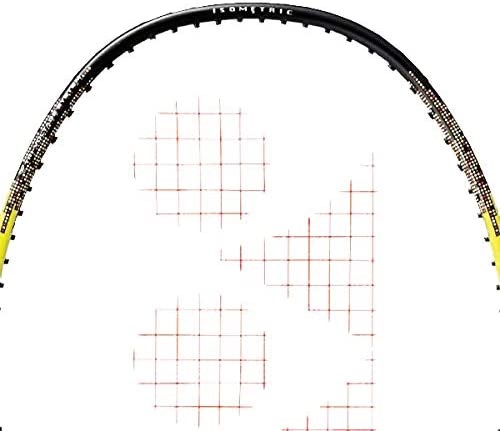"Buy Online  YONEX Voltric Lite Badminton Pre-Strung Racket (Black/Yellow)(4UG5) Sporting Goods"