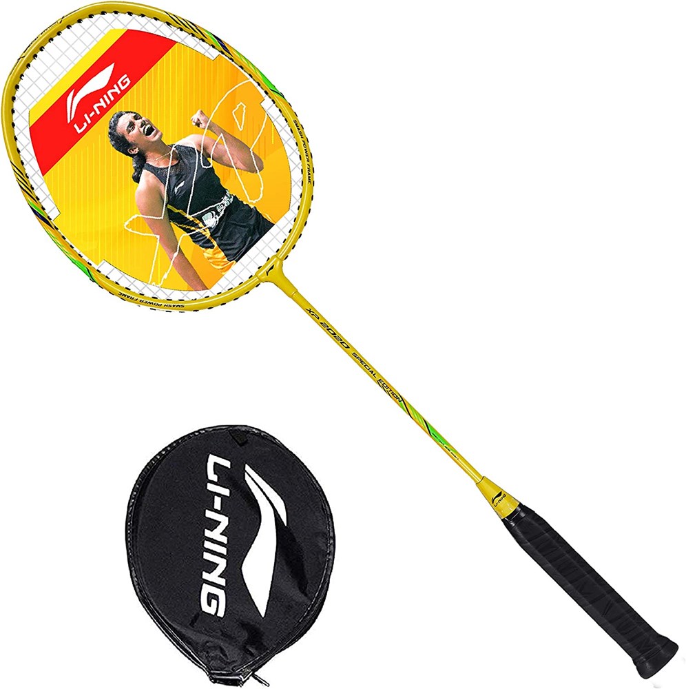 "Buy Online  Li-Ning XP 2020 Special Edition Blend Strung Badminton Racquet with Free Head Cover Sporting Goods"