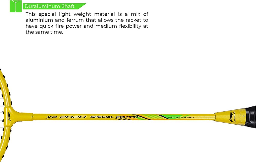 "Buy Online  Li-Ning XP 2020 Special Edition Blend Strung Badminton Racquet with Free Head Cover Sporting Goods"