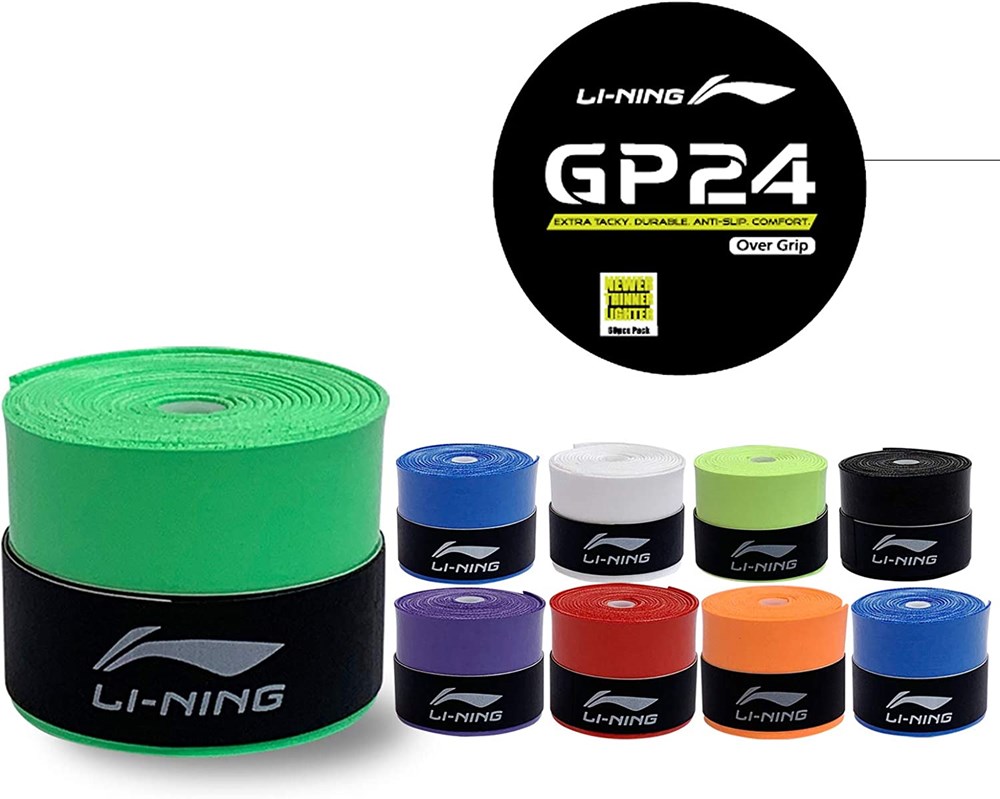 "Buy Online  Li-ning Badminton Replacement Grip GP20 (Pack of 4 Grips) Sporting Goods"