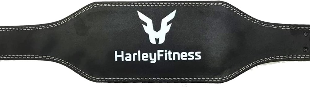 "Buy Online  Harley Fitness Weight Lifting Genuine Leather Belt - Black M Exercise and Fitness Apparel"