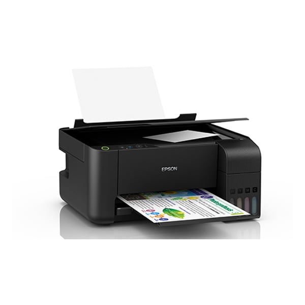 "Buy Online  Epson C11CG87403DA L3110 EcoTank Three in One Printer Printers"