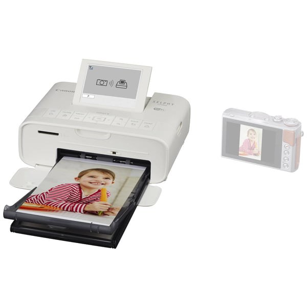 "Buy Online  Canon CP1300 Selphy Wireless Compact Photo Printer White Printers"