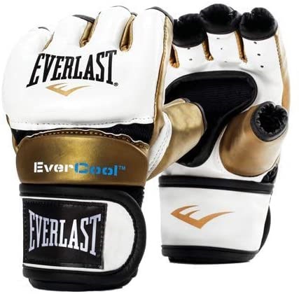 "Buy Online  Everlast  Evp00000661-M Everstrike Weight Lifting Gloves Women Wht/Gld Exercise and Fitness Apparel"