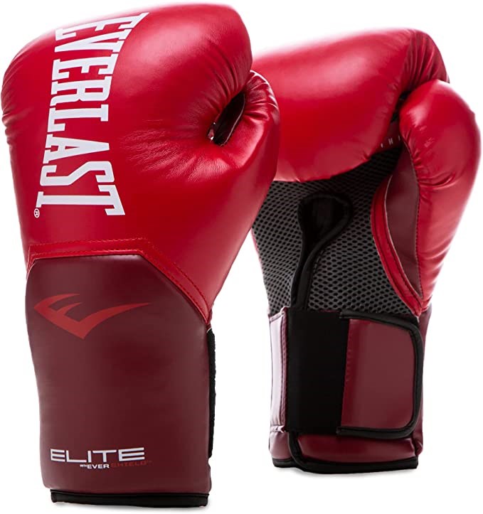 "Buy Online  Everlast Prostyle Elite Training Gloves Flame Red  14oz Exercise and Fitness Apparel"