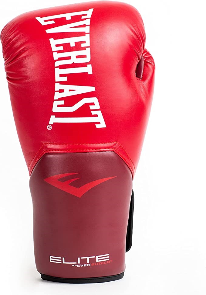 "Buy Online  Everlast Prostyle Elite Training Gloves Flame Red  14oz Exercise and Fitness Apparel"