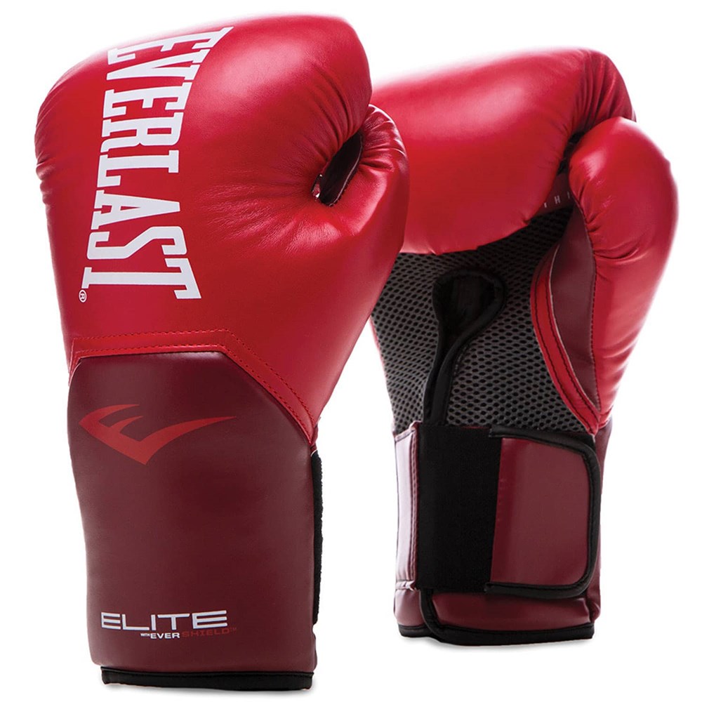 "Buy Online  Everlast Prostyle Elite Training Gloves Flame Red  16oz Exercise and Fitness Apparel"