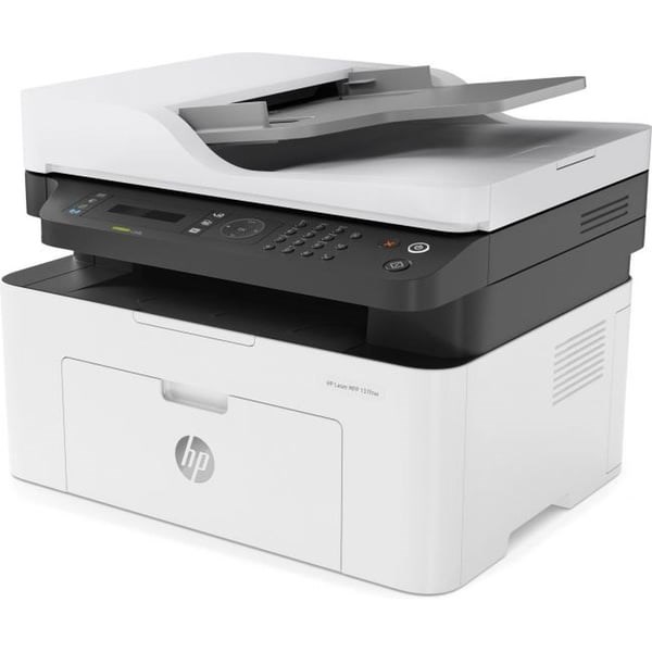 "Buy Online  HP M137FNW 4ZB84A Multifunction Laserjet Printer MKTP Printers"