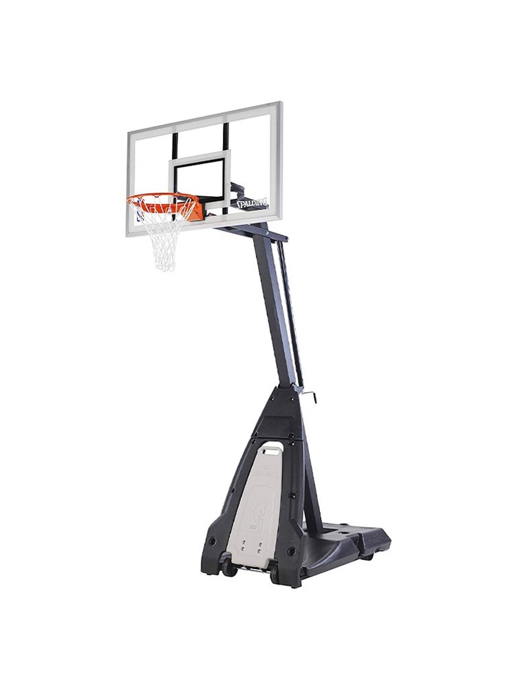 "Buy Online  Spalding The Beast Junior Glass Portable 54 Basketball System Sporting Goods"