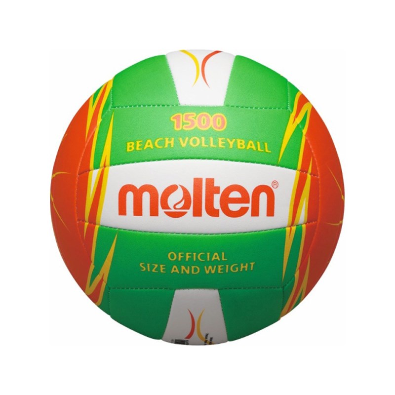 "Buy Online  Molten Beach Volleyball Green/Orange Size 5 Sporting Goods"
