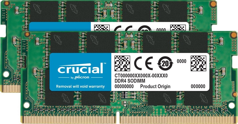 "Buy Online  CRUCIAL 16GB DDR 4 SODIMM PC 4 2666 mhz / PC4 21300 Peripherals"
