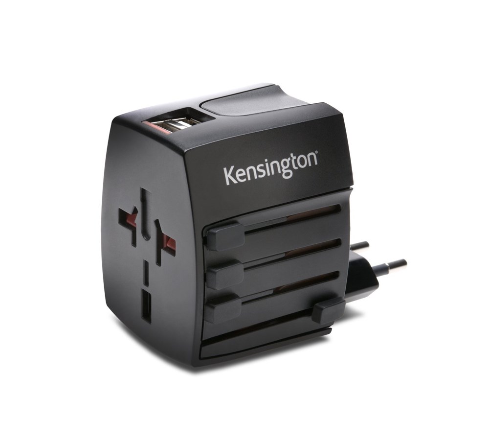 "Buy Online  Kensington International Travel Adapter with 2.4 Amp Accessories"