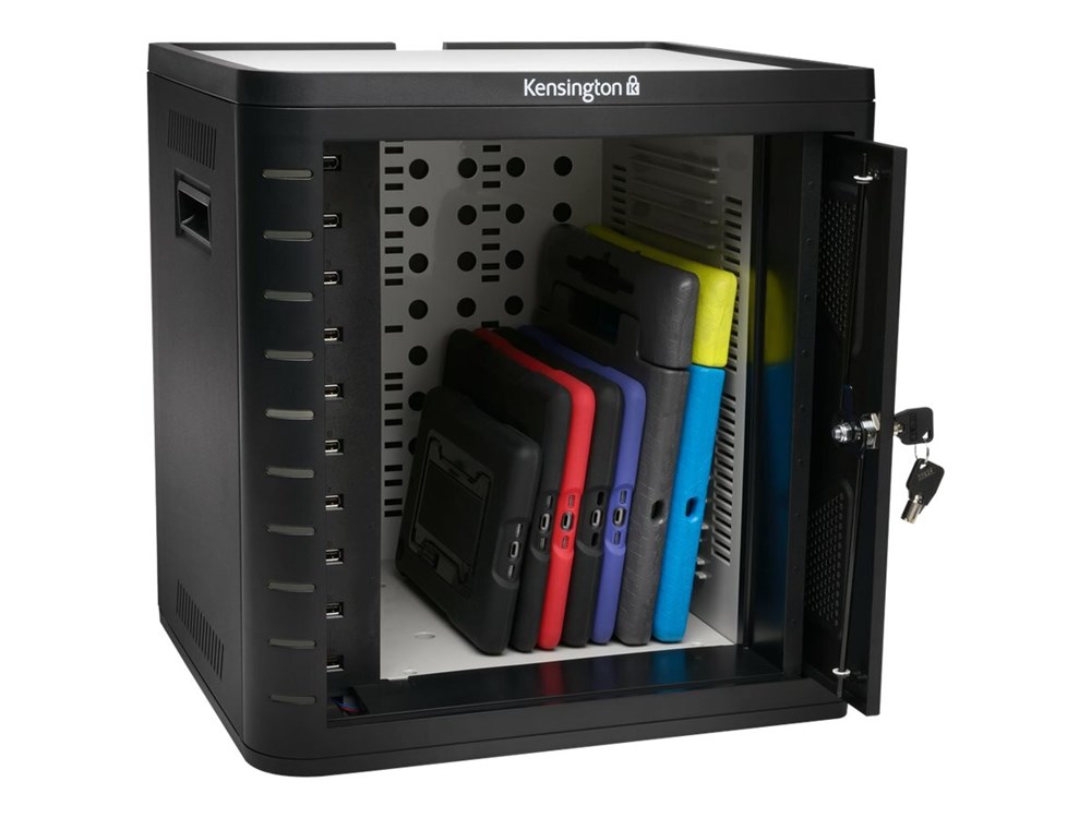 "Buy Online  Kensington Charge and Sync Cabinet Universal 10 BAY Accessories"