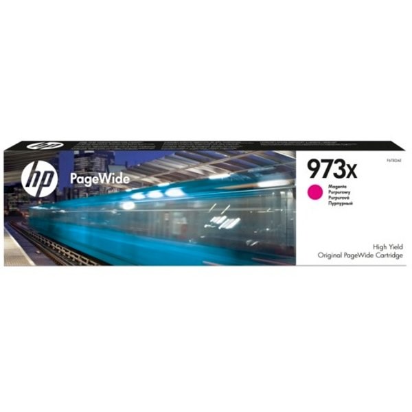 "Buy Online  HP 973X F6T82AE Magenta Original PageWide Cartridge"