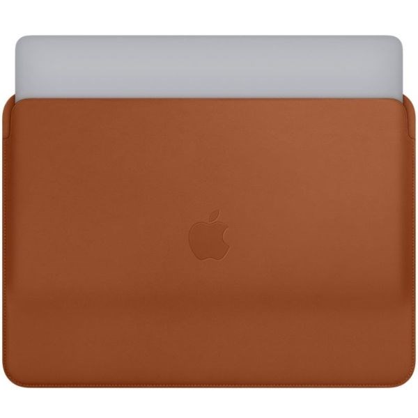 "Buy Online  Apple Leather Sleeve for 13-inch MacBook Pro Saddle Brown Accessories"