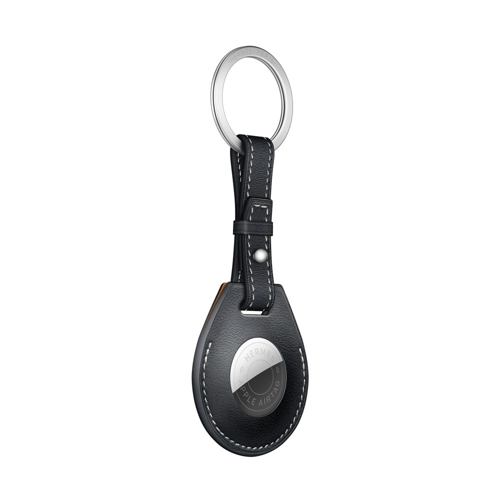 "Buy Online  Apple AirTag Hermès Key Ring Indigo Accessories"