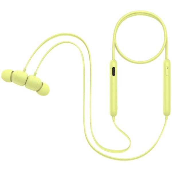 "Buy  Beats Flex All Day Wireless Earphones Yuzu Yellow Bluetooth Headsets & Earbuds  Online"