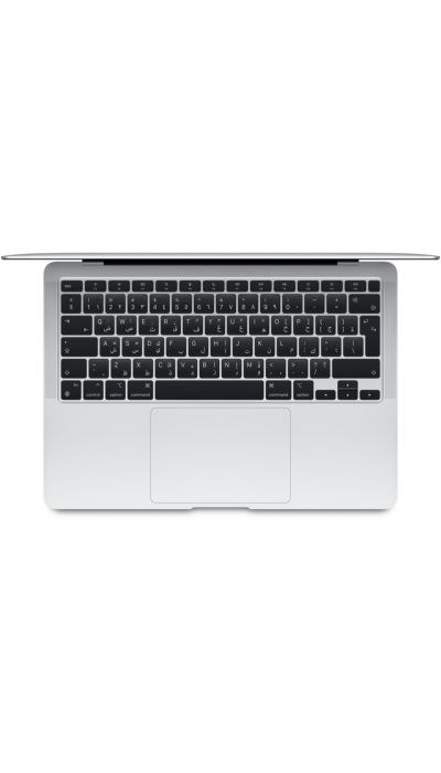"Buy Online  MacBook Air 13inch (2020)  M1 8GB 256GB 7 Core GPU 13.3inch Silver English/Arabic Keyboard  Middle East Version Laptops"