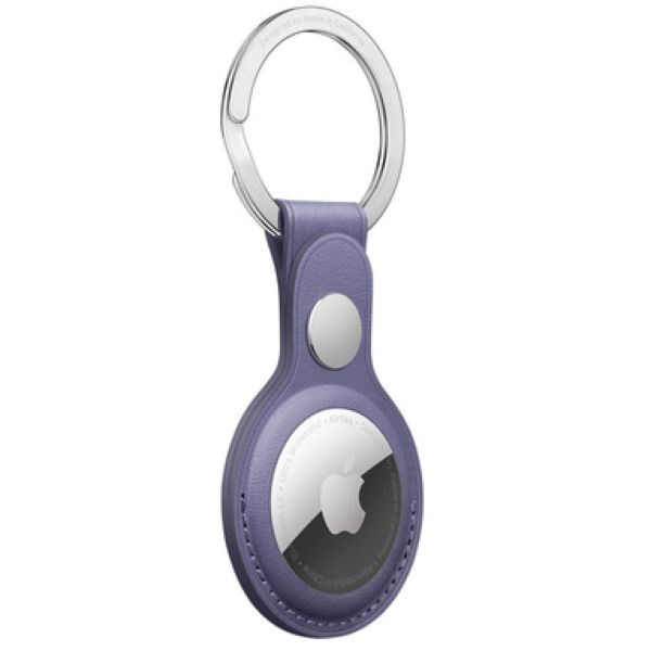 "Buy Online  Apple AirTag Leather Key Ring Wisteria Accessories"