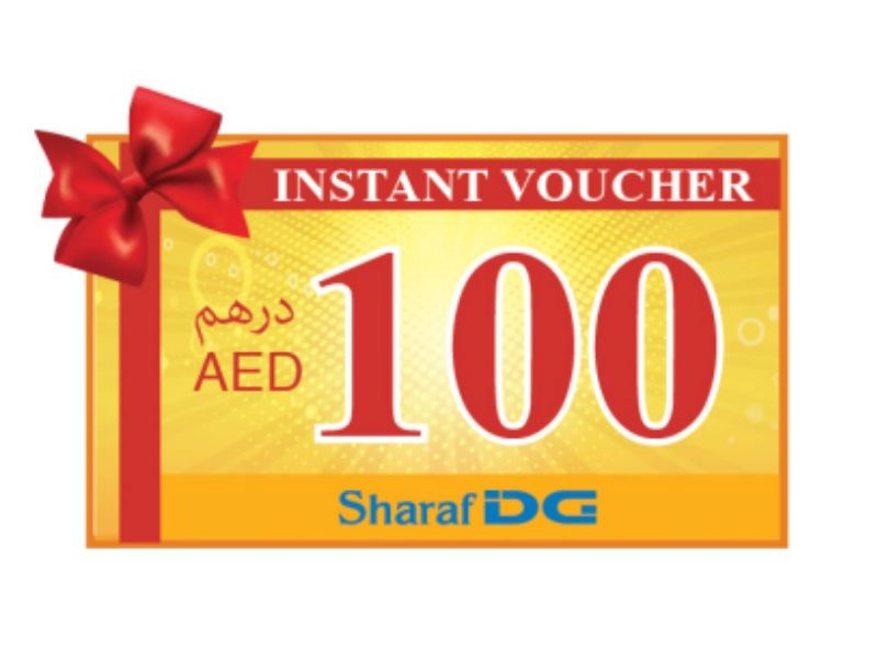 "Buy Online  Sharaf DG GV100 Gift Vouchers"