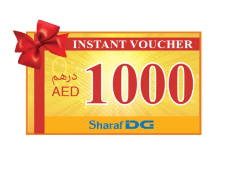 "Buy Online  Sharaf DG GV1000 Gift Vouchers"