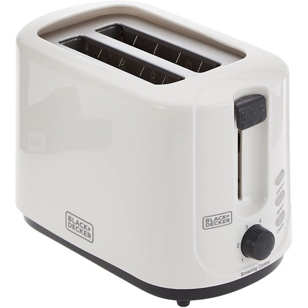 "Buy Online  Black+decker 2 Slice Cool Touch Bread Toaster ET125-B5 Home Appliances"