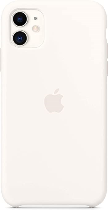 "Buy Online  iPhone 11 Silicone Case - White Mobile Accessories"