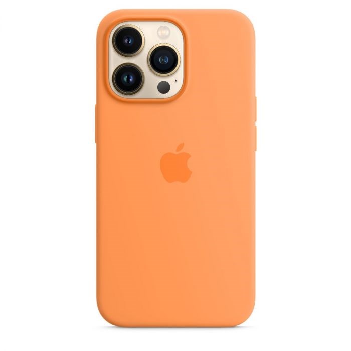 "Buy Online  iPhone 13 Pro Silicone Case with  MagSafe - Marigold Mobile Accessories"