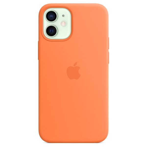 "Buy Online  iPhone 12 mini Silicone Case with  MagSafe - Kumquat Mobile Accessories"