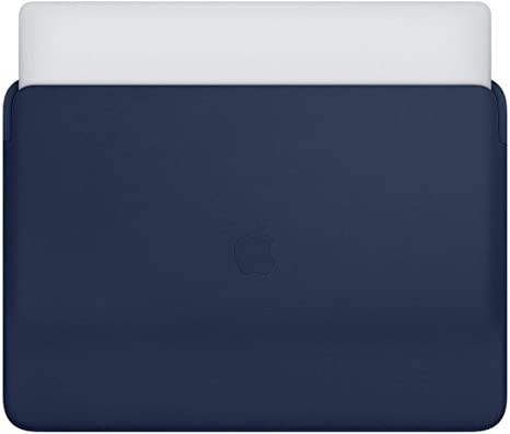 "Buy Online  Leather Sleeve for 16-inch MacBook Pro - Midnight Blue Accessories"