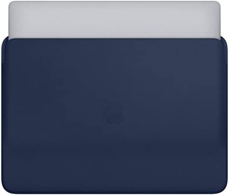 "Buy Online  Leather Sleeve for 16-inch MacBook Pro - Midnight Blue Accessories"