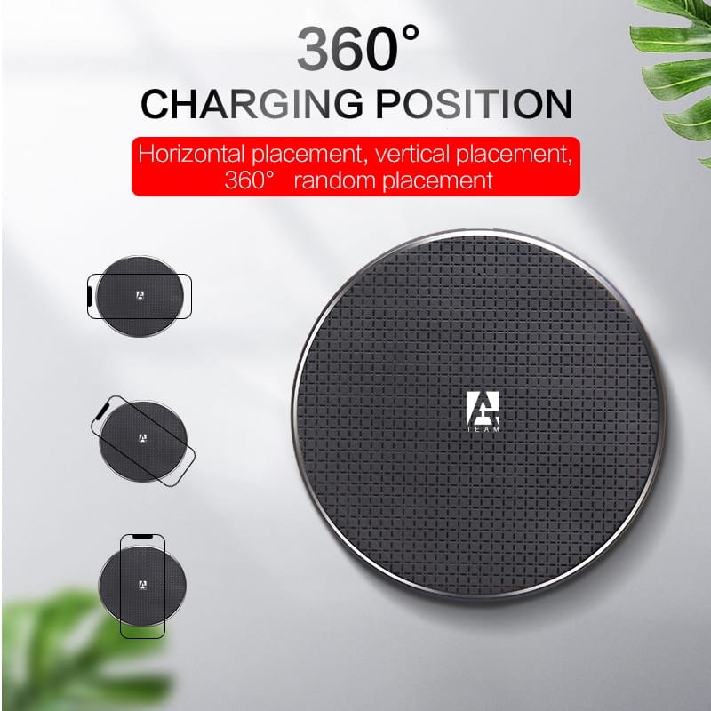 "Buy Online  ATeam ATCH01 Wireless Charger Mobile Accessories"