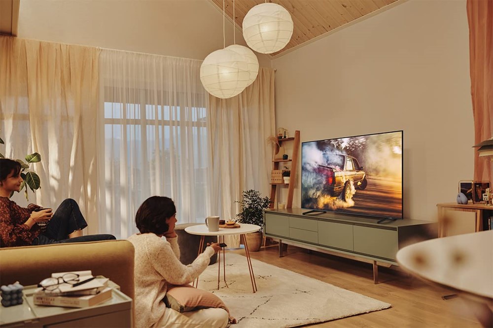 "Buy Online  Samsung 85-inches LED TV UHD smart 4k UA85BU8000UXZN Television and Video"