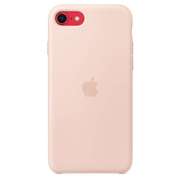 "Buy Online  Apple Silicone Case Pink Sand For iPhone SE Mobile Accessories"