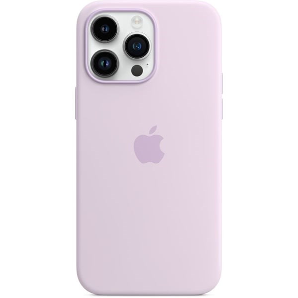 "Buy Online  Apple iPhone 14 Pro Max Silicone Case Lilac with MagSafe Mobile Accessories"