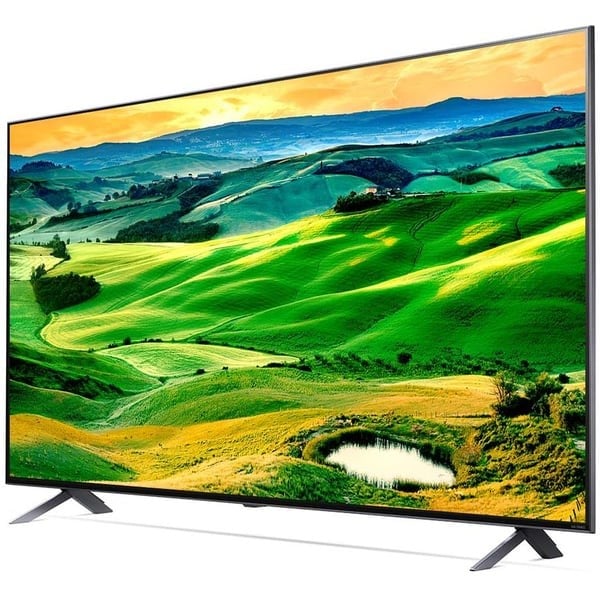 "Buy Online  LG QNED TV 75 Inch QNED80 Series, Cinema Screen Design 4K Active HDR webOS22 with ThinQ AI 75QNED806QA Television and Video"