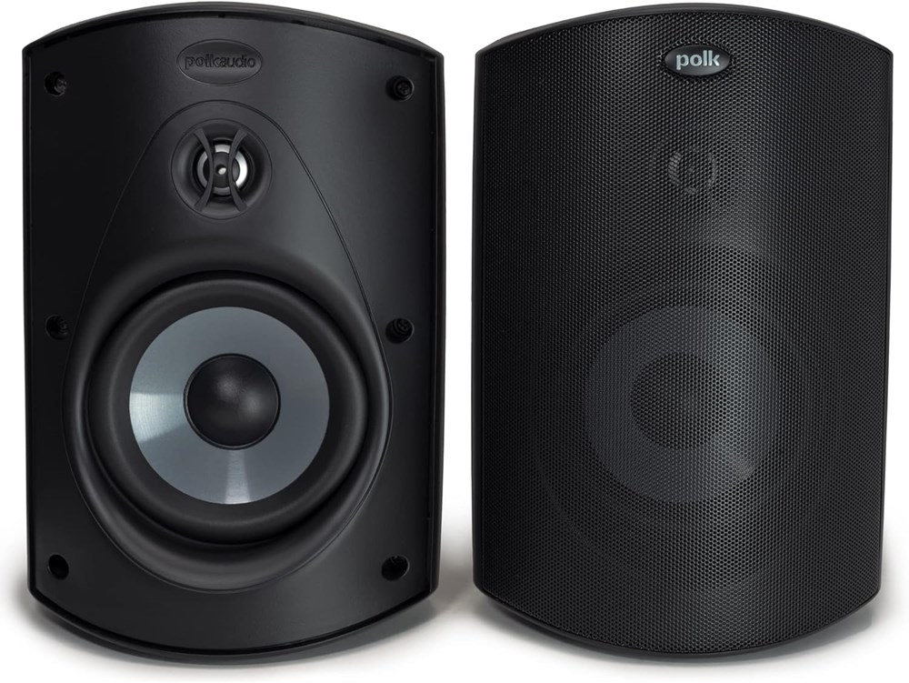 "Buy Online  Polk Audio ATRIUM6 Outdoor Speaker Black (Pair) Audio and Video"