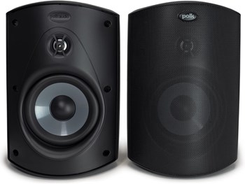 Polk Audio ATRIUM6 Outdoor Speaker Black (Pair)