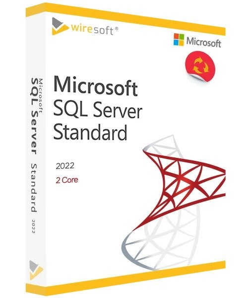 "Buy Online  SQL Server 2022 Standard Core - 2 Core License Pack Softwares"