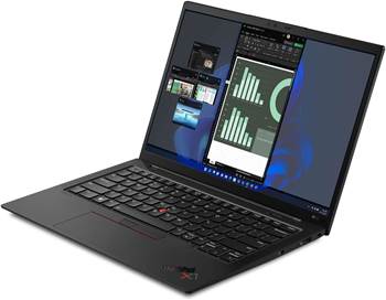Lenovo X1 Carbon Laptop with i7-1255U Processor I 16GB DDR5 RAM I 512GB SSD M.2 2280 NVMe G4 I Intel Graphics I and Windows 11 Pro 64-bit with 14.0 inches Display.