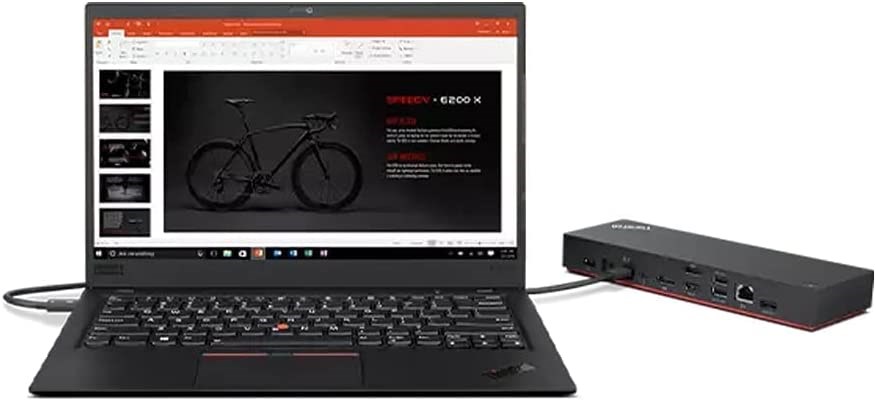 "Buy Online  Lenovo ThinkPad Universal Thunderbolt 4 Dock - UK/HK/SGP/MYS Accessories"