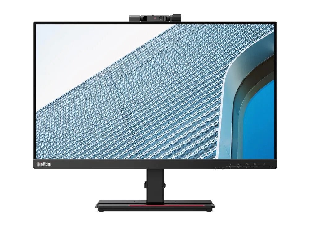 "Buy Online  Lenovo ThinkVision T24v-20 Monitor 23.8 Inches IPS WLED 1920?1080 Webcam FHD 3Yr - 61FCMAT6UK Display"