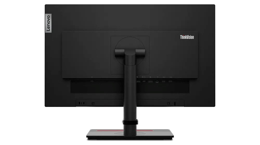 "Buy Online  Lenovo ThinkVision T24m-29 Monitor 23.8 Inches FHD IPS 3-side borderless 4ms Input connectors Pivot Stand with webcam 3Yr - 63A5GAT6UK Display"