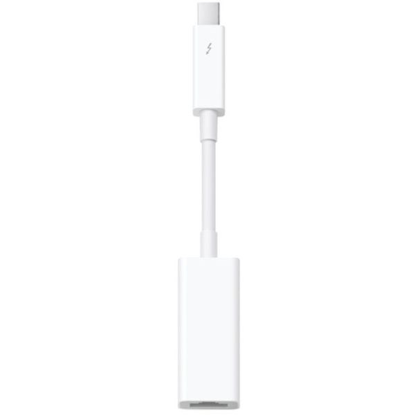 "Buy Online  Apple Thunderbolt to Gigabit Ethernet Adapter White Accessories"