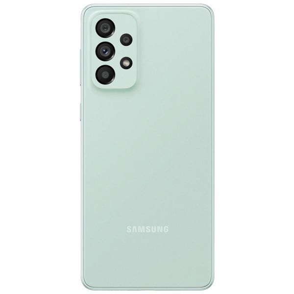 "Buy Online  Samsung A73 5G SM-A736BLGGMEA 128/8 Awesome Mint Smart Phones"