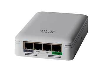 Cisco Business 145AC 802.11ac 2x2 Wave 2 Access Point 4 GbE Ports One PoE - Wall Plate  Limited Lifetime Protection (CBW145AC-E)